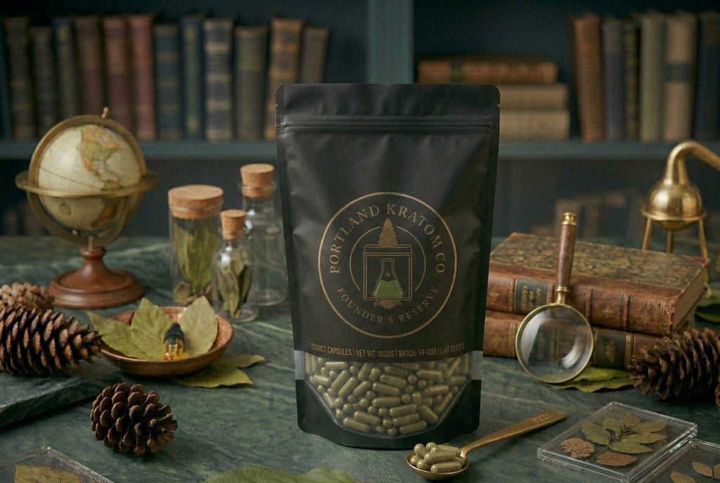 2000 COUNT - RED KRATOM CAPSULES